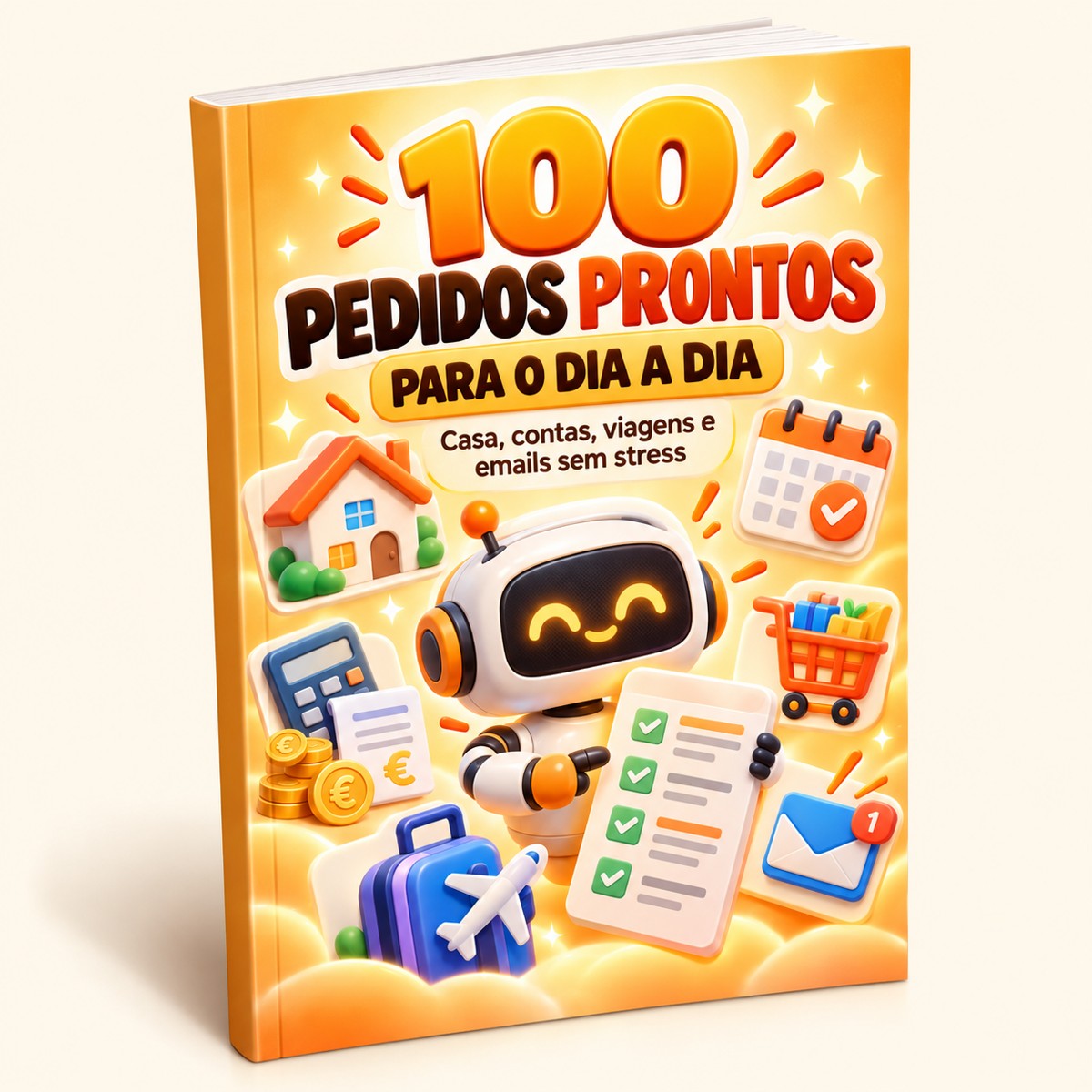 Capa do ebook 100 Pedidos Prontos para o Dia a Dia